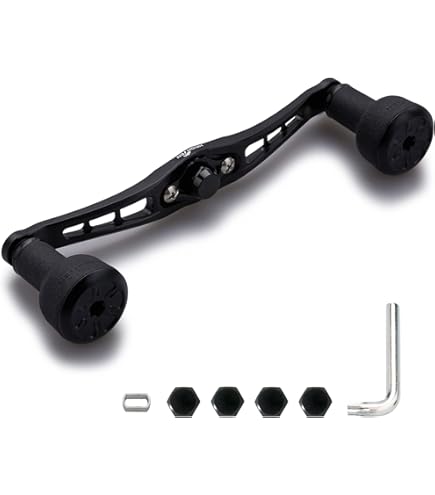 美品　シマノ用　ハイテン 110mm  Wハンドル　のみ 61ubAZ577pL._AC_UL210_SR210,